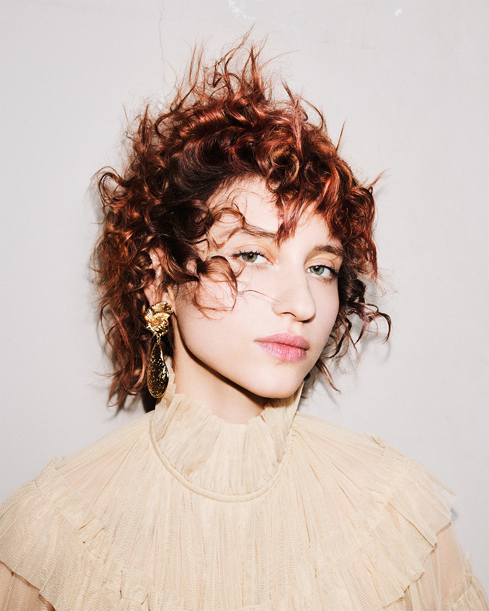 Tight Copper Curls - David Vault Baker - BHA Southern Hairdresser of the Year 2026 Finalist Collection